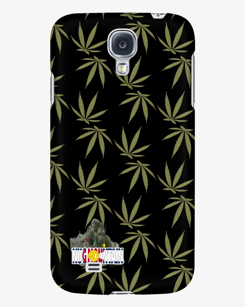 Weed Leaf Pattern Phone Case - Mobile Phone, transparent png download
