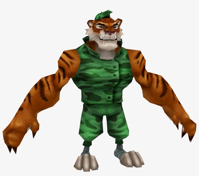 Tiny Tiger Crash Of The Titans - Crash Bandicoot Titans Tiny, transparent png download