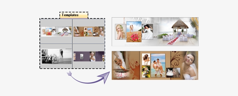 Open Templates With Thumbnail Preview - Poster: Hannamariah's Tropical Wedding, 61x41cm., transparent png download