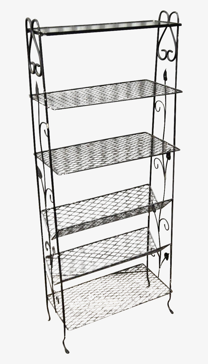 Clip Library Download Bookcase Drawing Kitchen Section - Iron, transparent png download
