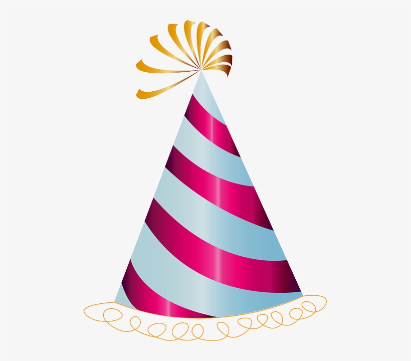 Chapéu De Aniversário Em Png - Party Hat Transparent Background, transparent png download