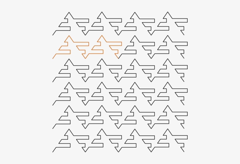 border stencil 18 quilting pattern repeated triangle png image transparent png free download on seekpng