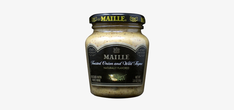Maille Roasted Onions, Wild Thyme And White Wine Mustard, - Maille Mustard, transparent png download