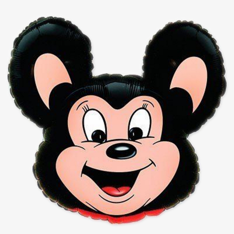 Mighty Mouse Flower Shop Studio Flores - 30" Mighty Mouse Black - Mylar Balloons Foil, transparent png download