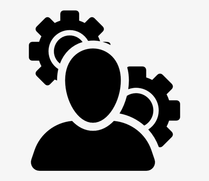 Administrador Con Tuercas Icono Vectorial Gratis Diseñado - Policy Maker, transparent png download