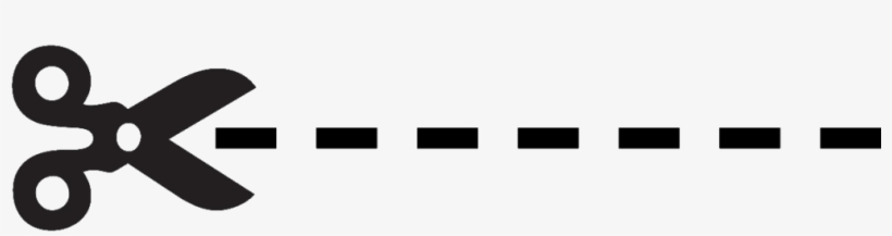 Cupones Descuento - Coupon Line With Scissors Png, transparent png download