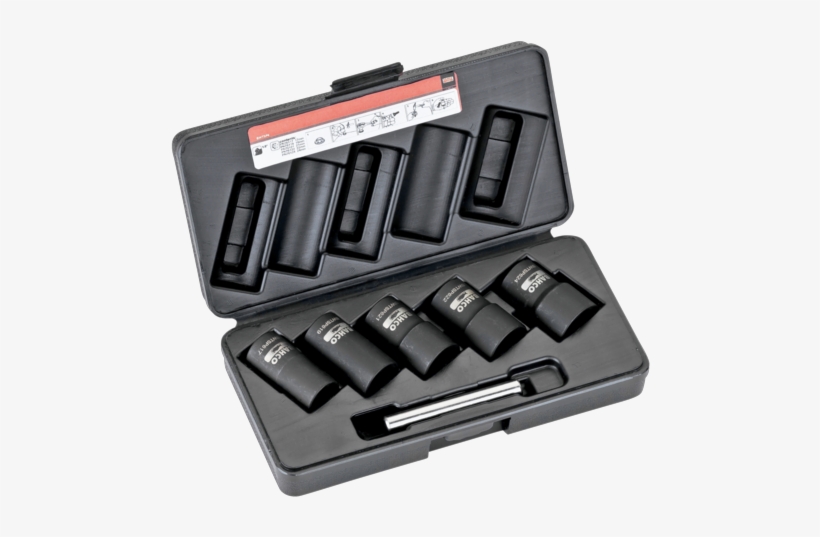Juego Vasos Para Tuercas Redondeadas - Bahco Five Piece Twist Socket Set 17/19/21/22/24 Mm, transparent png download