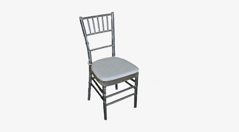 Silla Tiffany Transparente - Gold Tiffany Chair With Blue Cushion, transparent png download