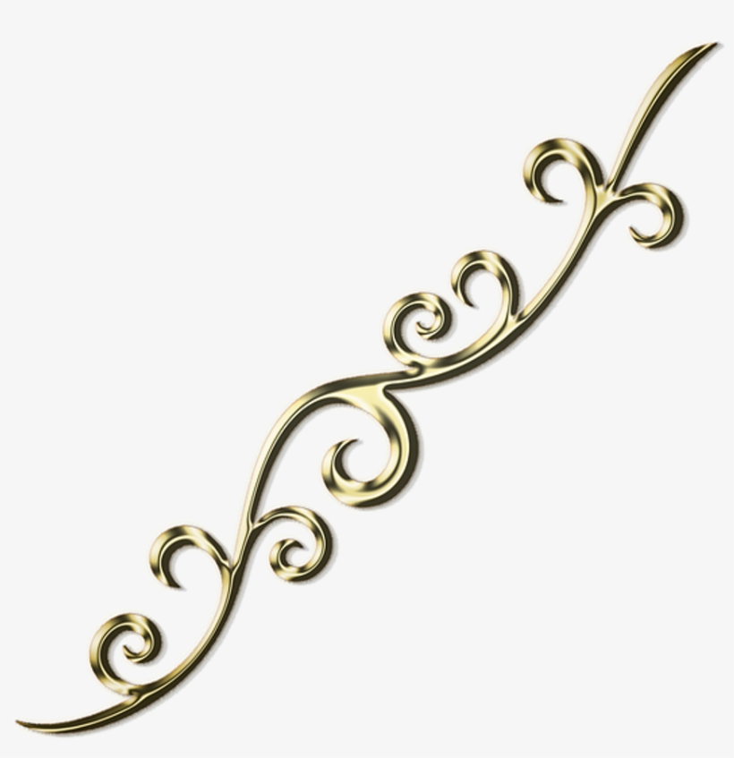 Gold Ornament - Alt Attribute, transparent png download