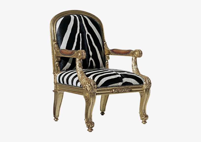 Publicado Por Rita Mercedes Chio Isoird En - Ralph Lauren Zebra Print Chair, transparent png download
