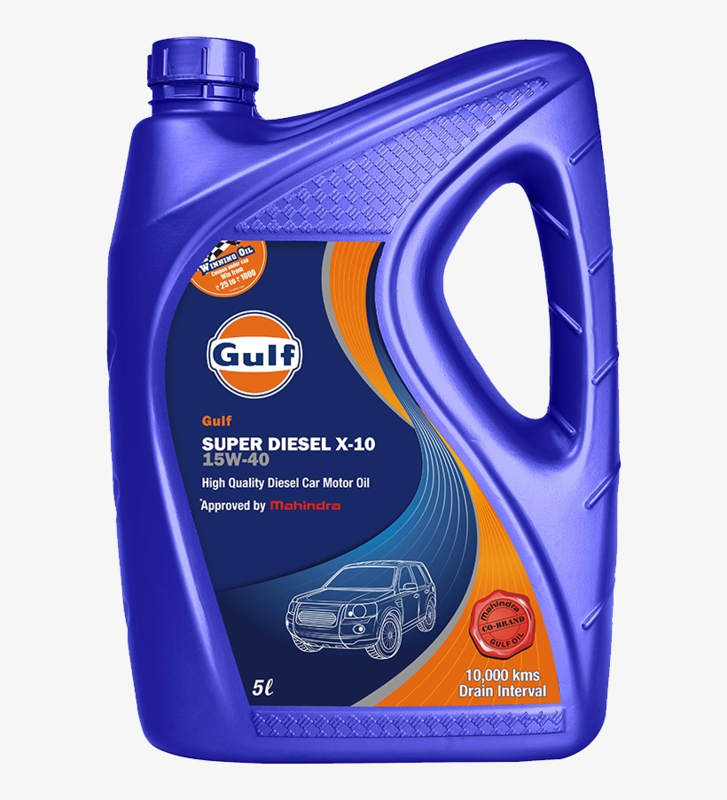 Super Diesel X-10 - Gulf Gear Oil 90, transparent png download