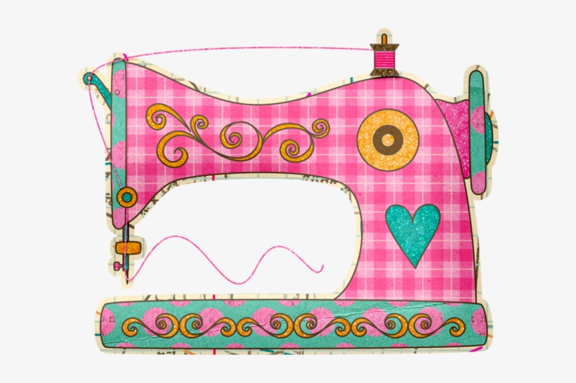 Botões, Costuras E Etc - Desenho De Maquina De Costura, transparent png download