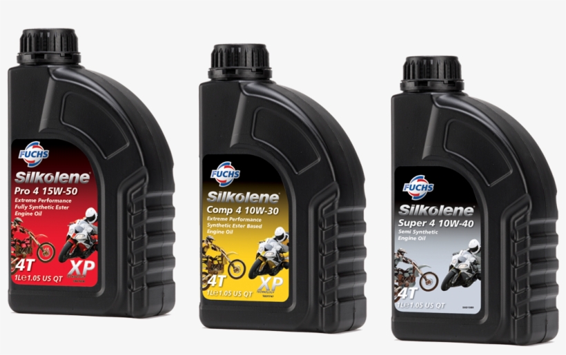 Fully Synthetic - Silkolene Comp 4 10w40, transparent png download