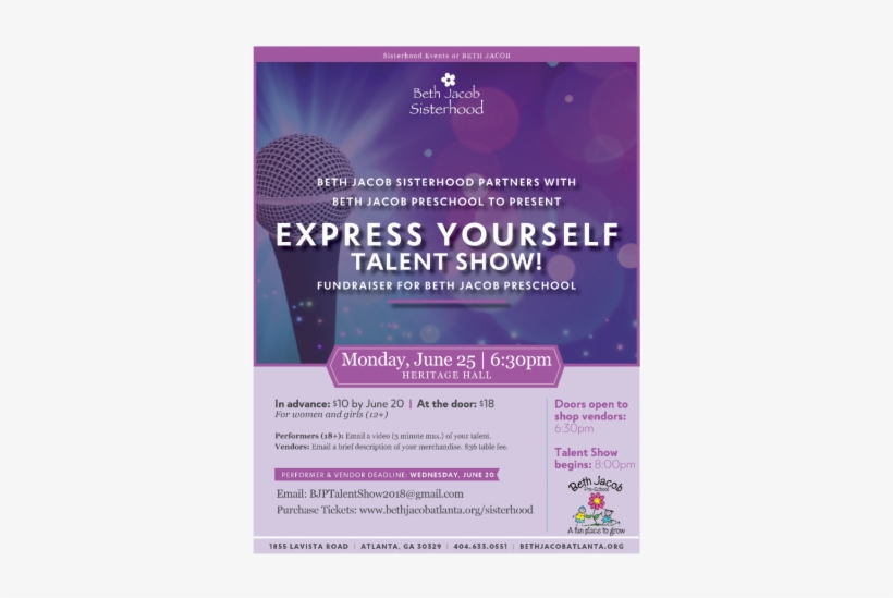 Talent - Flyer, transparent png download