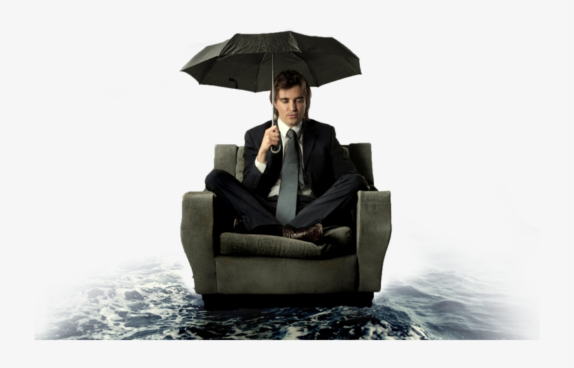 Weather Any Storm - Person With An Umbrella Png, transparent png download