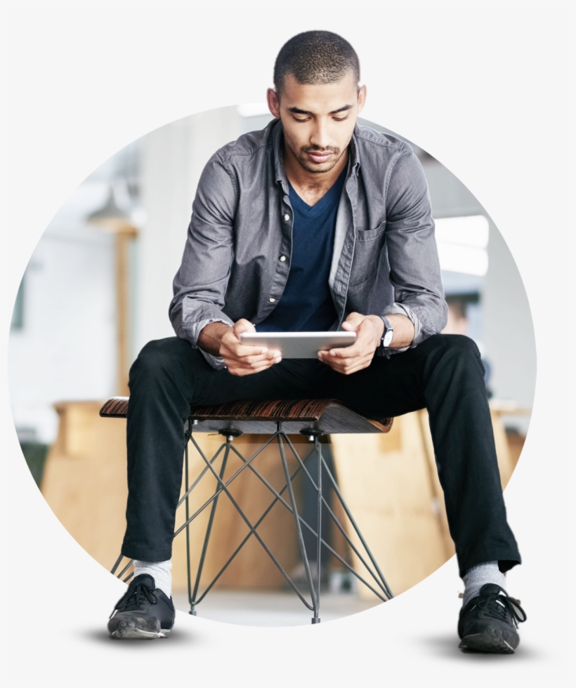 A Little About Us And How We Can Help You - Sitting, transparent png download