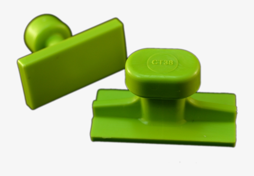 Green 38mm Small Crease Tab - Push & Pull Toy, transparent png download