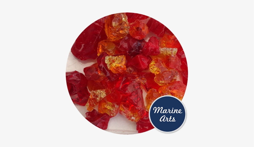 Lava Flow Red Pebbles, Marine Arts - De Marchi, transparent png download