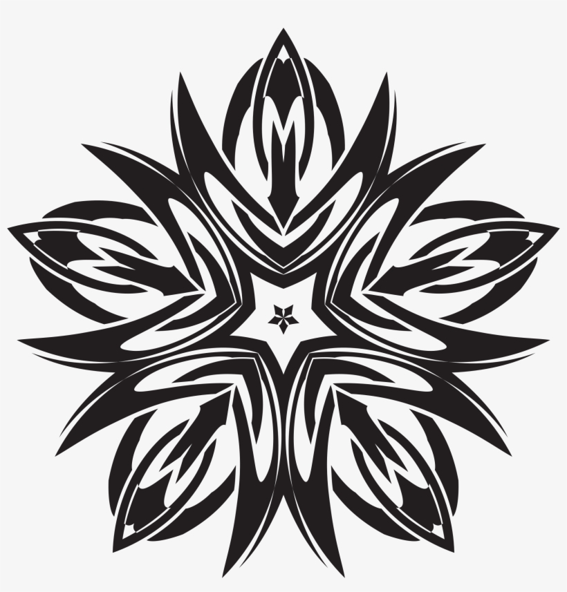 Big Image - Black And White Celtic Designs, transparent png download