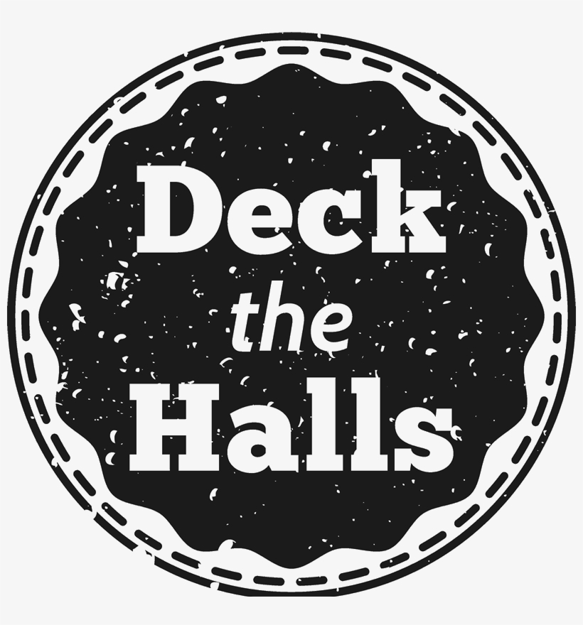 Deck The Halls Distressed Stamp - Mrs., transparent png download