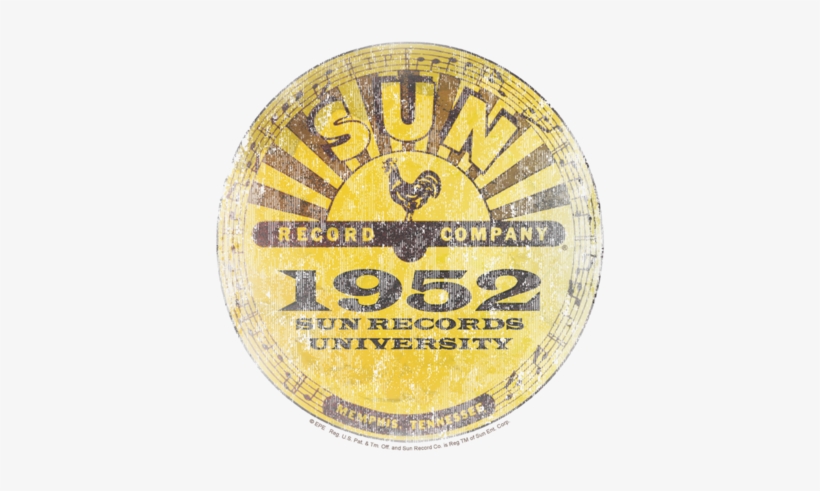 Sun Records Sun University Distressed Youth T Shirt - That's All Right Elvis Presley Sun Records, transparent png download