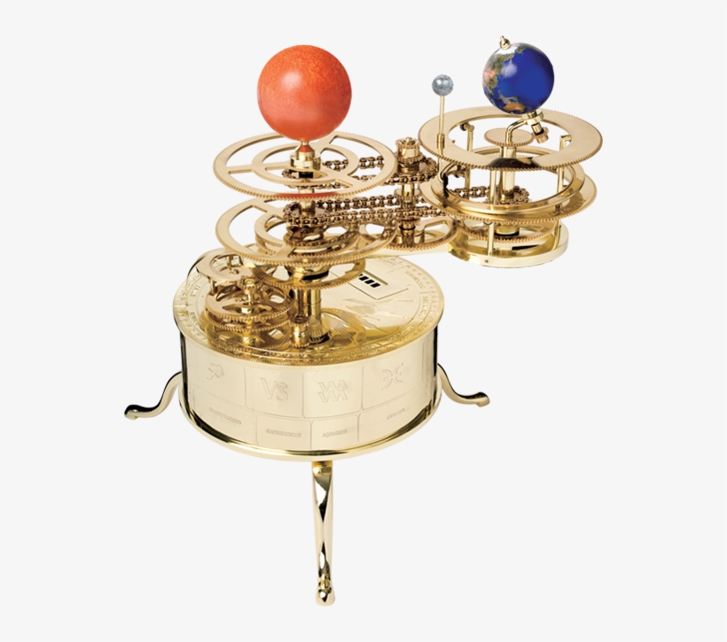 Build A Model Earth, Moon & Sun Orbiter - Système Solaire Eaglemoss, transparent png download