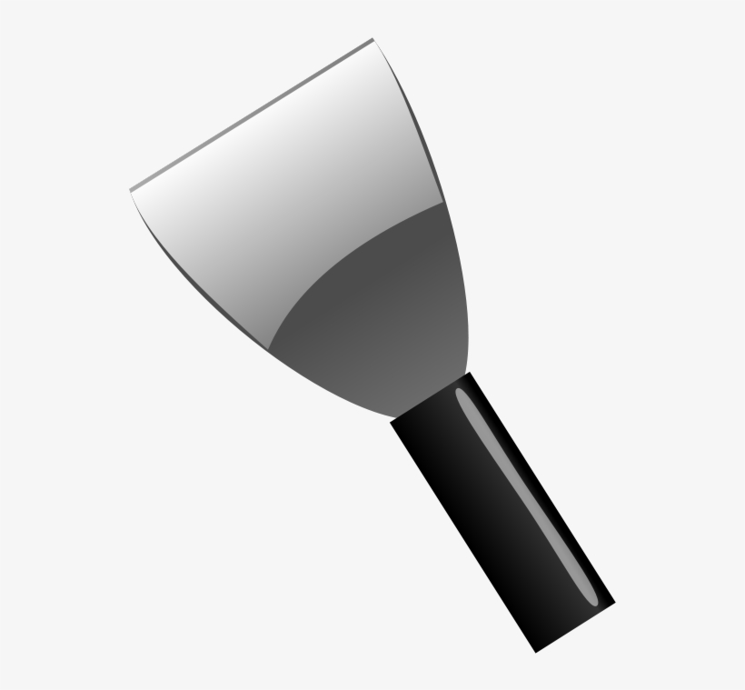 Free Vector Putty Knife - Drywall Clipart, transparent png download