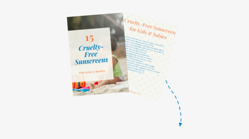 Guide Of Cruelty-free Sunscreen For Kids That You Can - Brochure, transparent png download