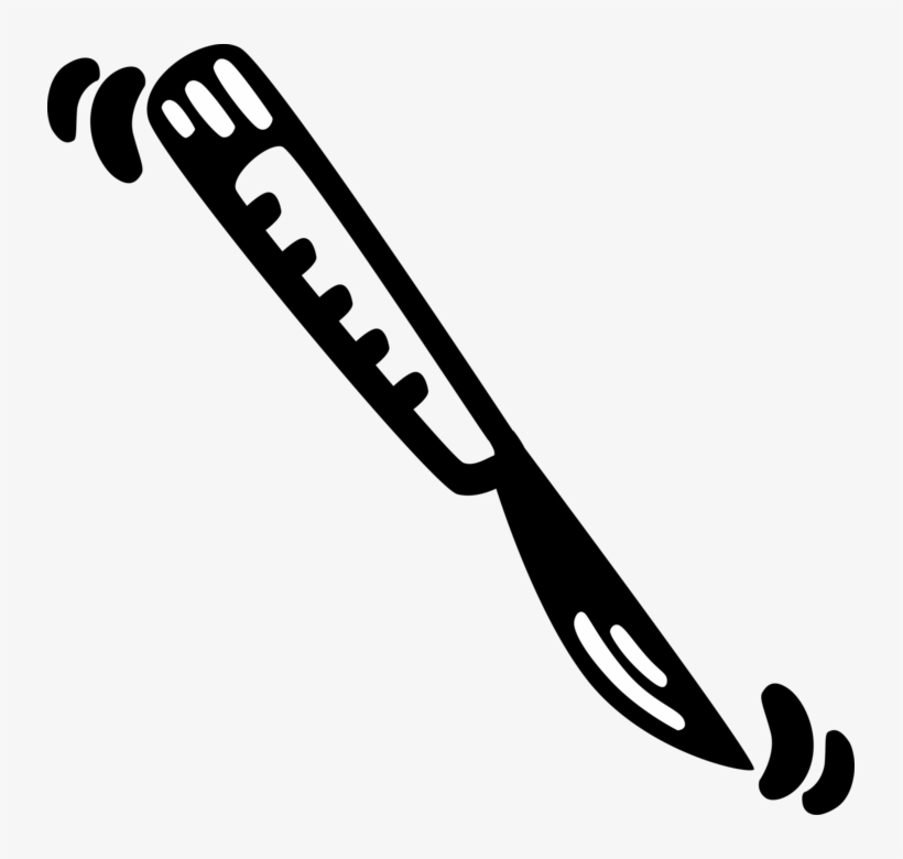 Vector Illustration Of Hospital Operating Room Scalpel - Scalpel Clipart Png, transparent png download