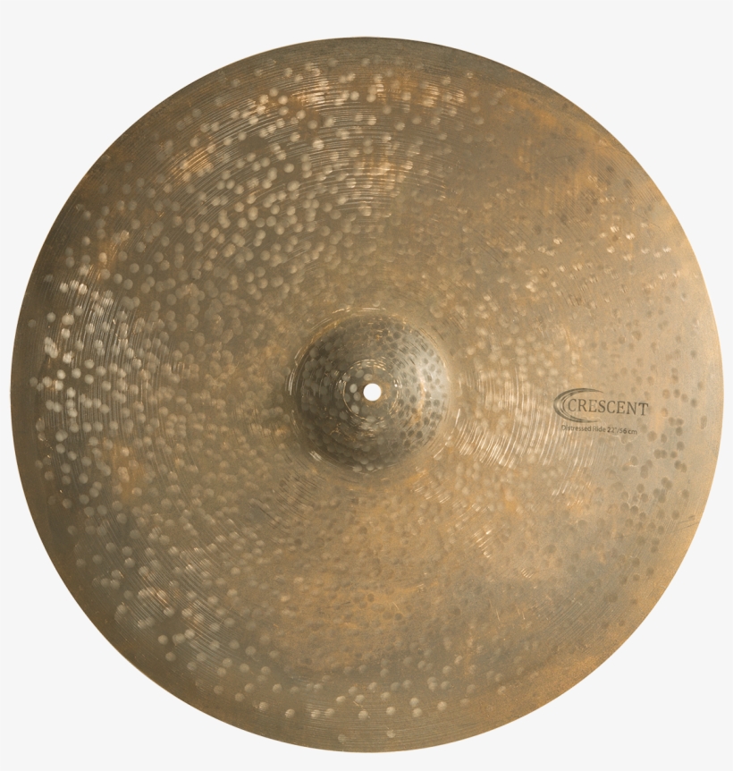 Sabian El22rd Crescent 22" Elements Distressed Ride - Crescent Elements Ride Cymbal 22" Distressed 2782 Grams, transparent png download