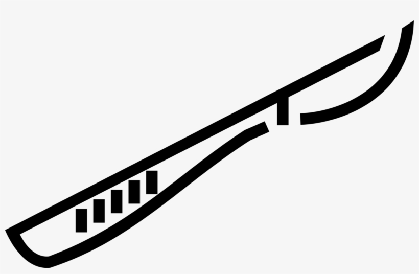 Vector Illustration Of Hospital Operating Room Scalpel - Bisturi Clipart, transparent png download