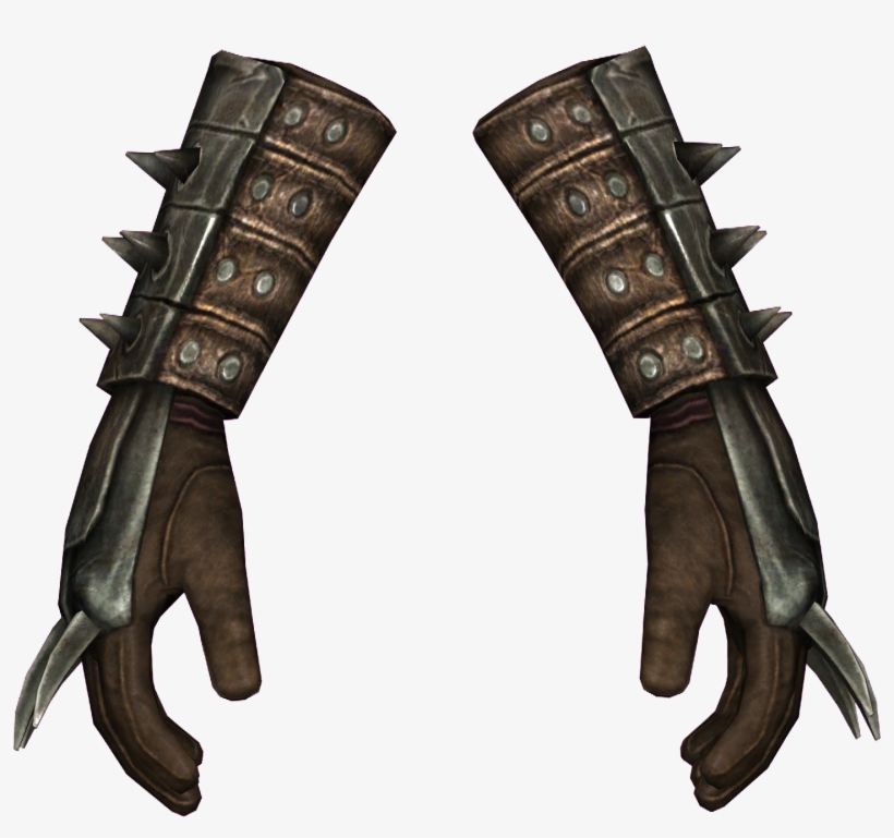 Stormcloak Officer Bracers - The Elder Scrolls, transparent png download