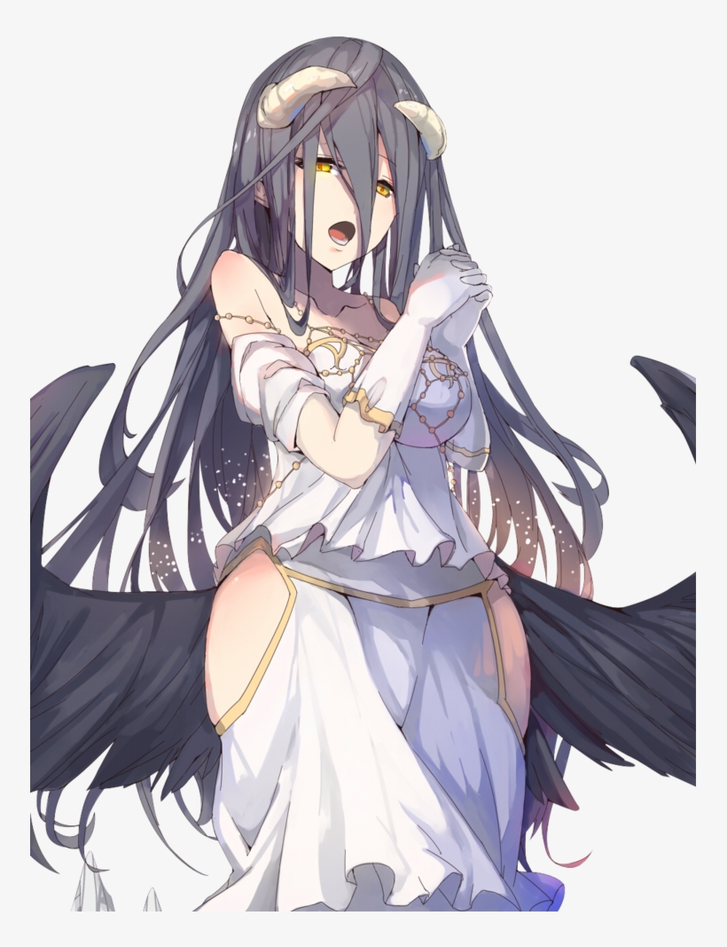 Report Abuse - Overlord Albedo Anime, transparent png download