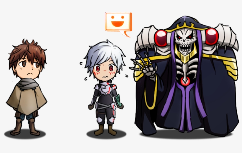 Fan Made[daily Grimgar Fanart - Overlord Danmachi, transparent png download