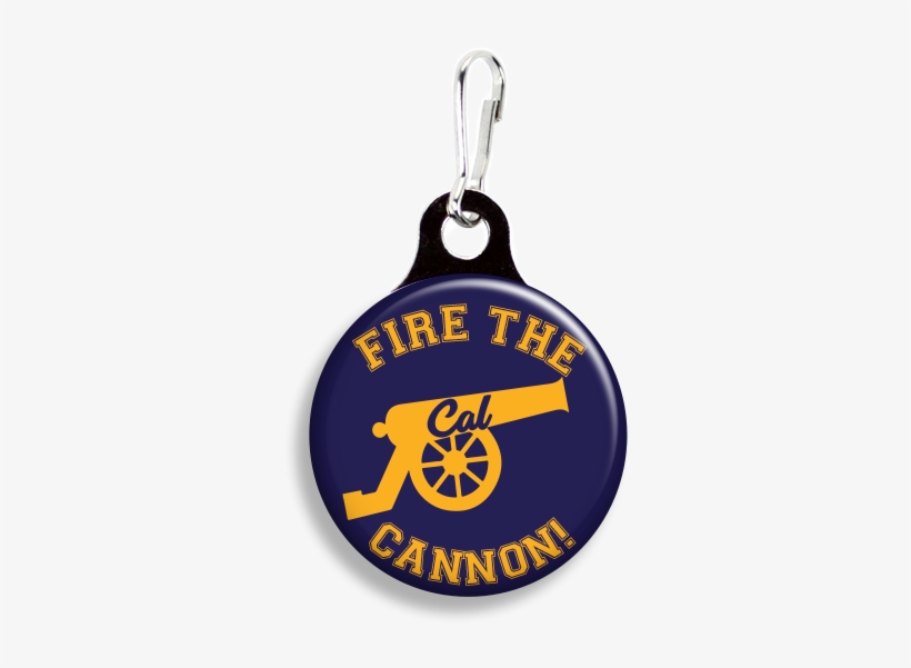 Cal Fire The Cannon - Zoogee Pzp1ds-b - Zipper Pulls 3/4" Metal Back, transparent png download