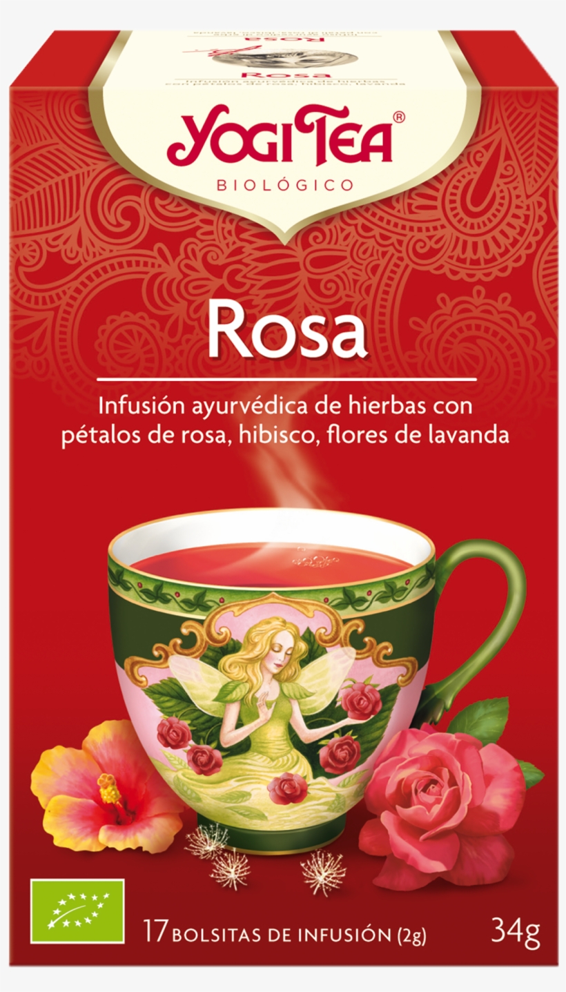 Yogi Tea Rose Hibiscus, transparent png download