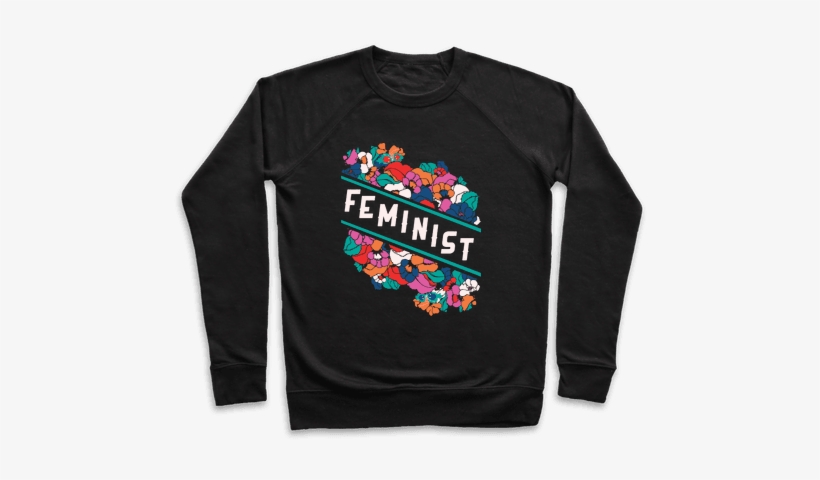 Feminist Floral Pullover - Pennywise X Mr Babadook, transparent png download