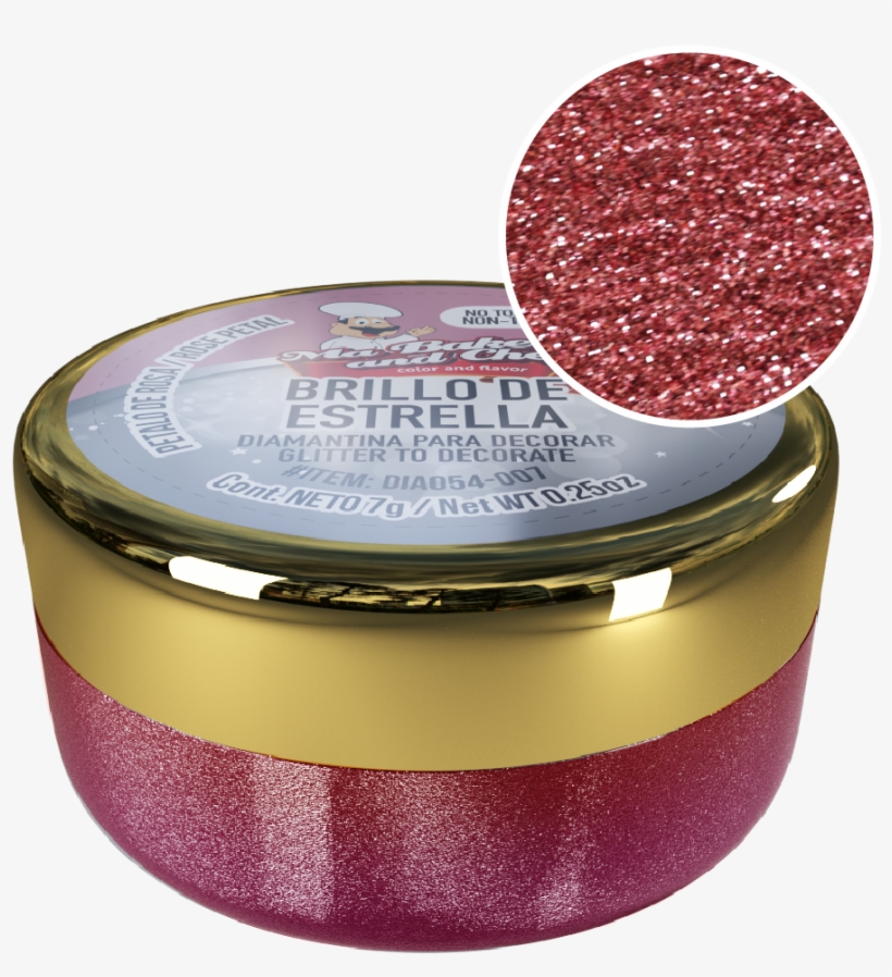 Diamantina Pétalo De Rosa - Eye Shadow, transparent png download