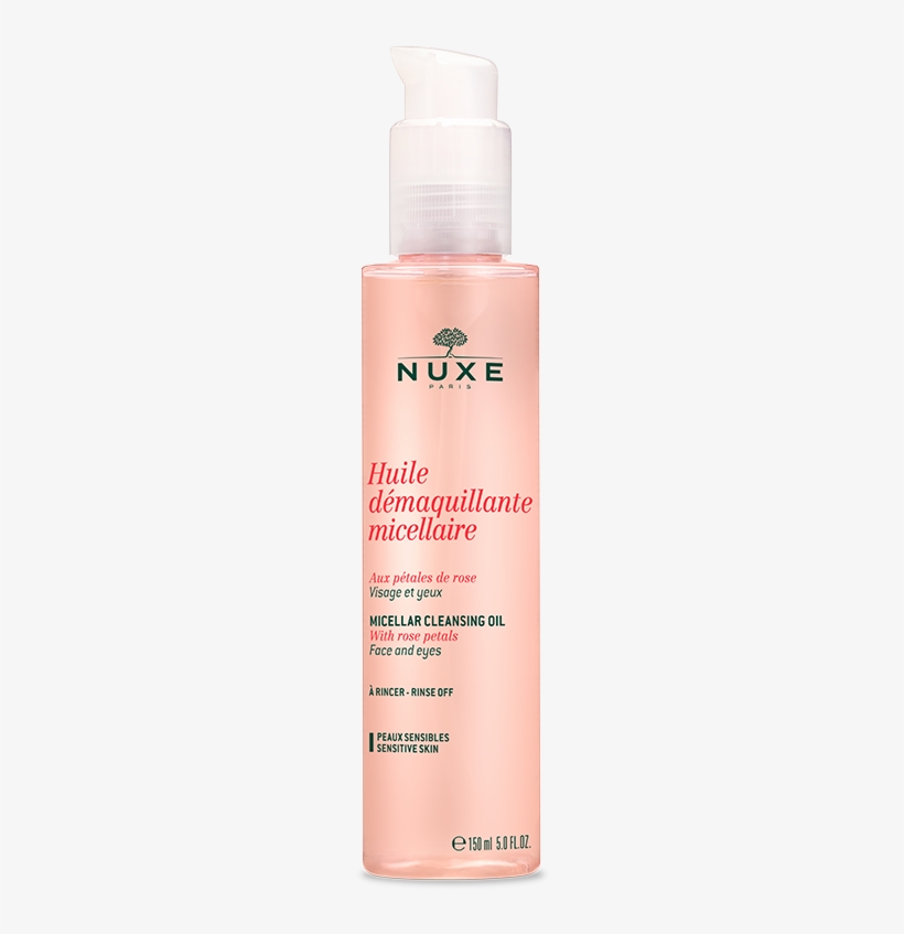 Aceite Micelar Desmaquillante Con Pétalos De Rosa Nuxe - Nuxe, transparent png download