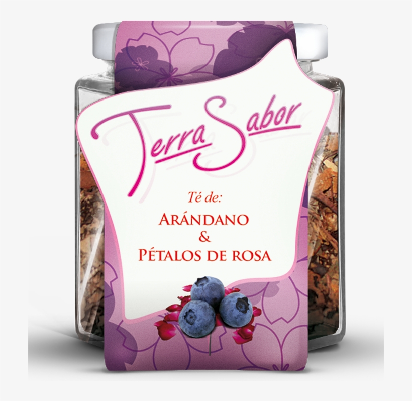 Infusión De Arándano Y Pétalos De Rosa - Blueberry, transparent png download