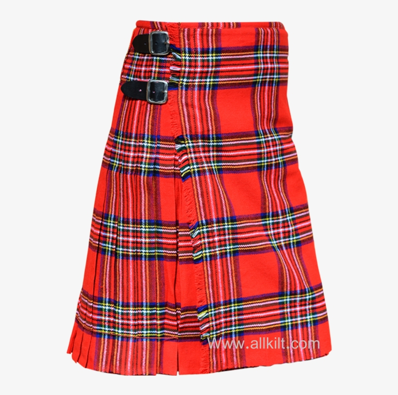Scottish Traditional Royal Stewart 8 Yard Kilt - Kilt, transparent png download