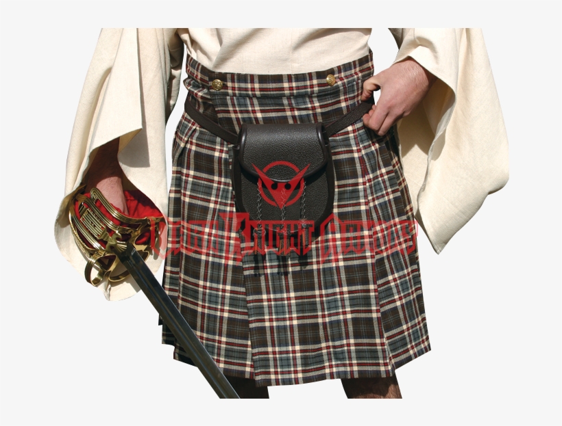 Scottish Man's Kilt M Brown, transparent png download