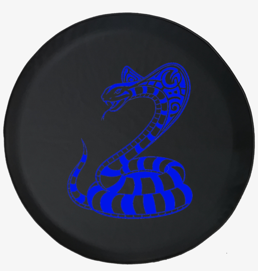 King Cobra Snake Attack Offroad Jeep Rv Camper Spare - Circle, transparent png download