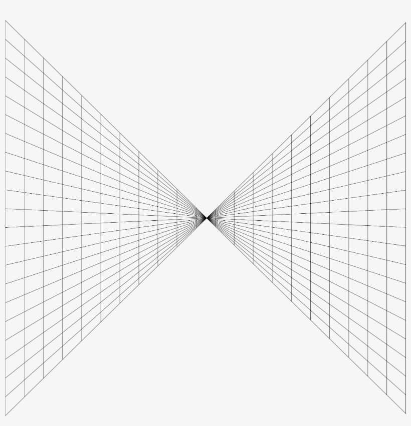 Ftestickers Grid Lines Perspective - Architecture, transparent png download