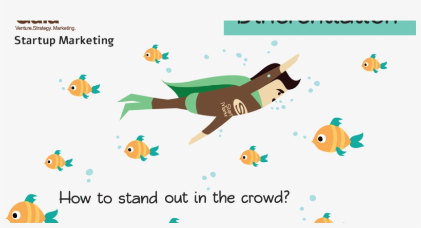 Differentiation How To Stand Out In The Crowd - Marketing, transparent png download