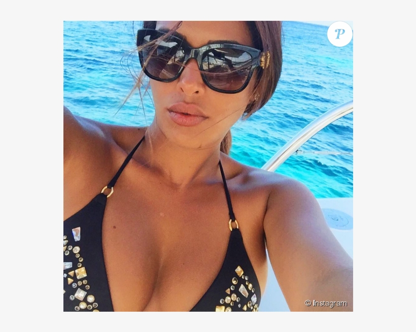 Selfie Sexy À Porto Cervo Sur Un Bateau Pour Ayem Nour - Ayem Nour Sexy Bikini, transparent png download