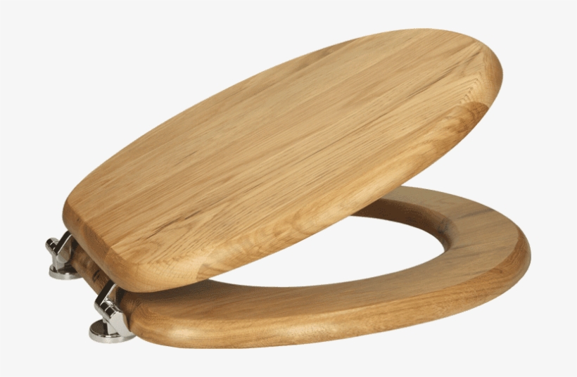 Wooden Toilet Seats Intended For Plumbworld Prepare - Wooden Toilet Seats Cover, transparent png download