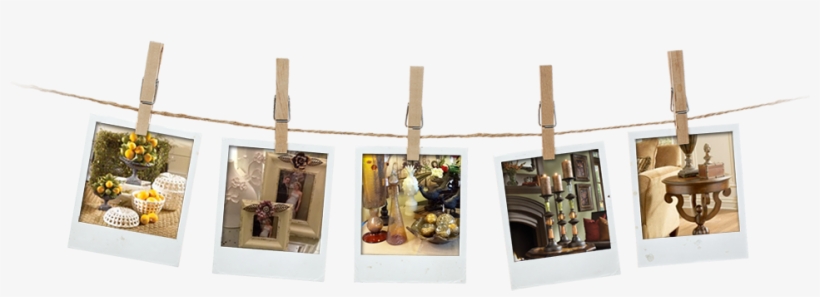 Mary & Martha Home 9533 S - Clothesline Photo Frame Png, transparent png download