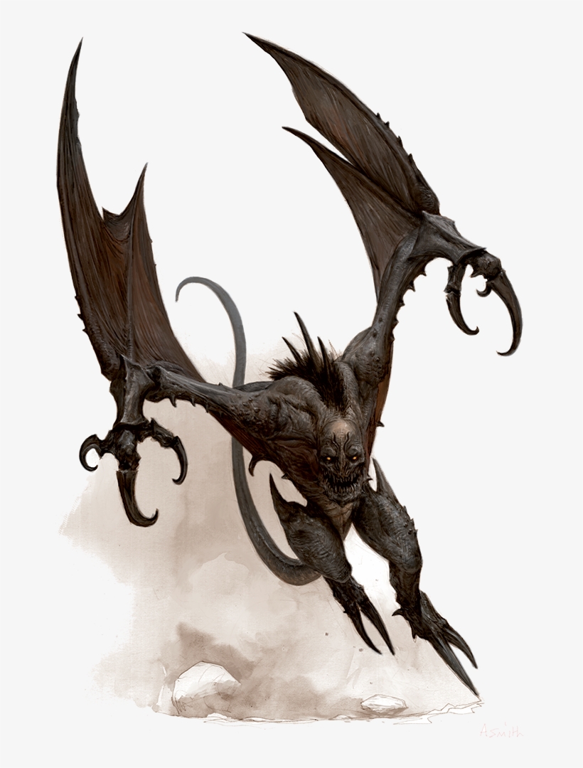 Painted By Martin Grandbarbe - Conan Outer Dark Demon, transparent png download