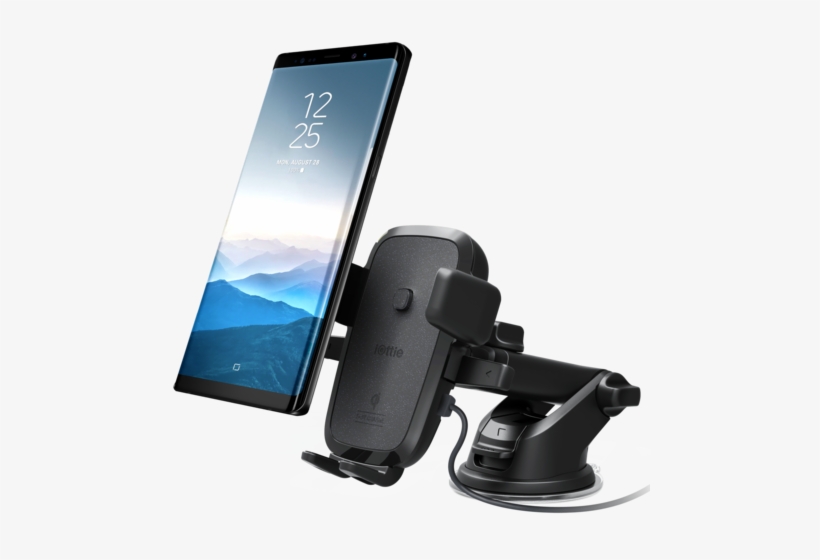 Easy One Touch 4 Qi Wireless Fast Charging Mount - Iottie Easy One Touch 4, transparent png download